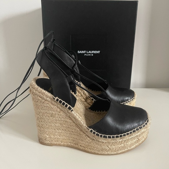 AUTHENTIC YSL WEDGES - Picture 5 of 11